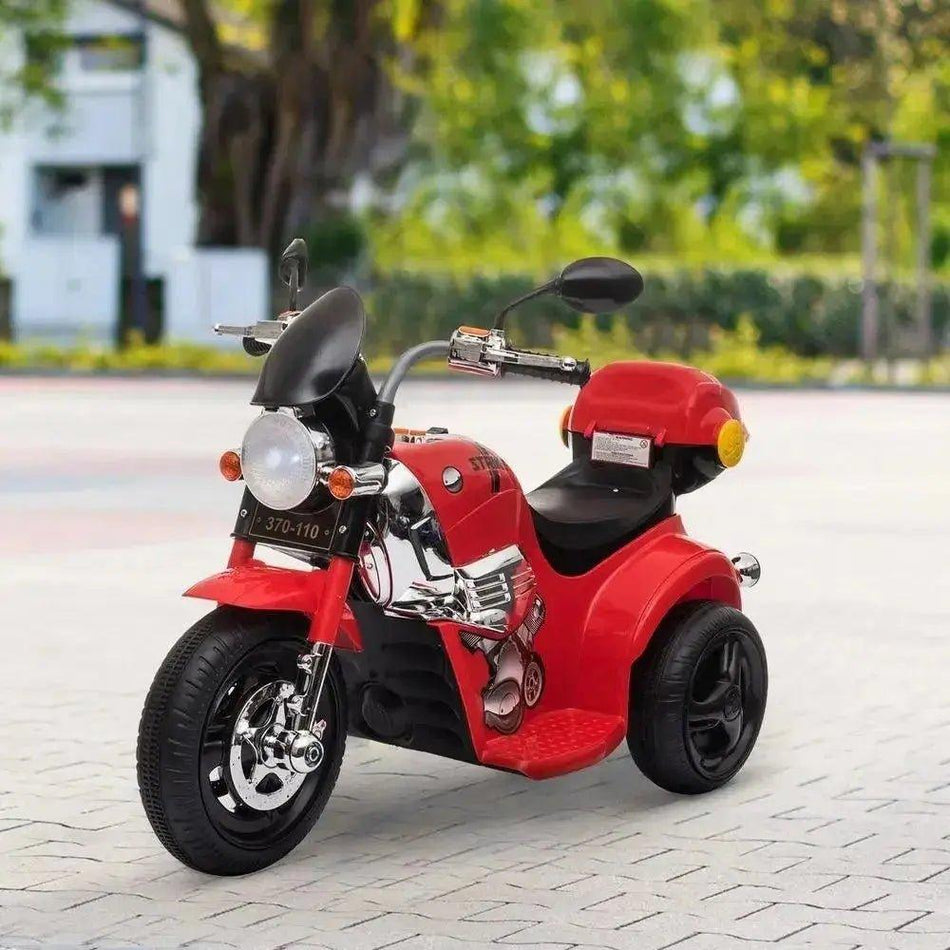 3 km/h Electric Motorbike Ride On Lights Music Horn Storage 18-36 month      Default Title
