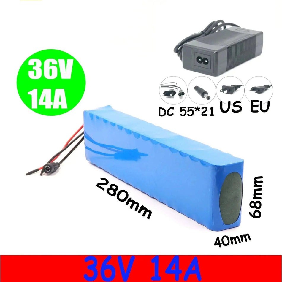 36V14A Scooter Replacement Battery      Blue