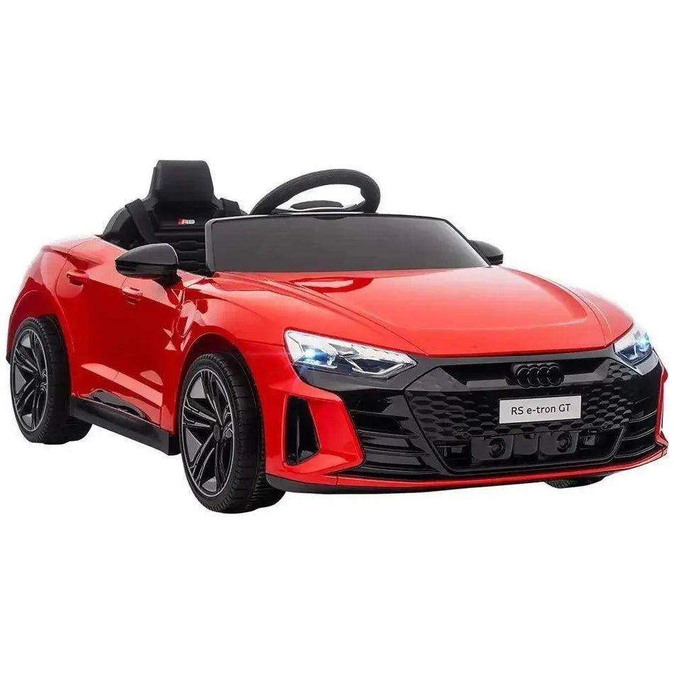 Audi RS e-tron GT Licensed B12 Kids Electric Car W/ Remote Horn Music, Red      Default Title