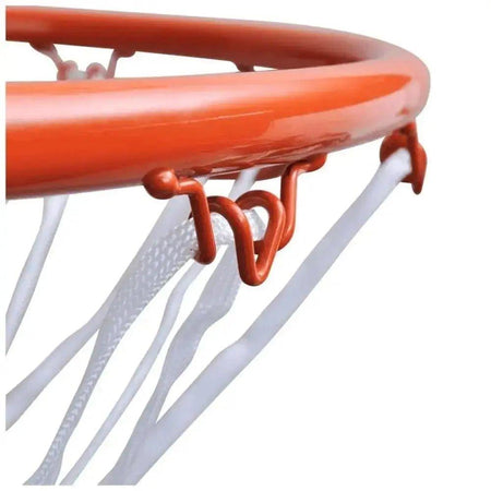 Basketball Goal Hoop Set Rim with Net Orange 45 cm.