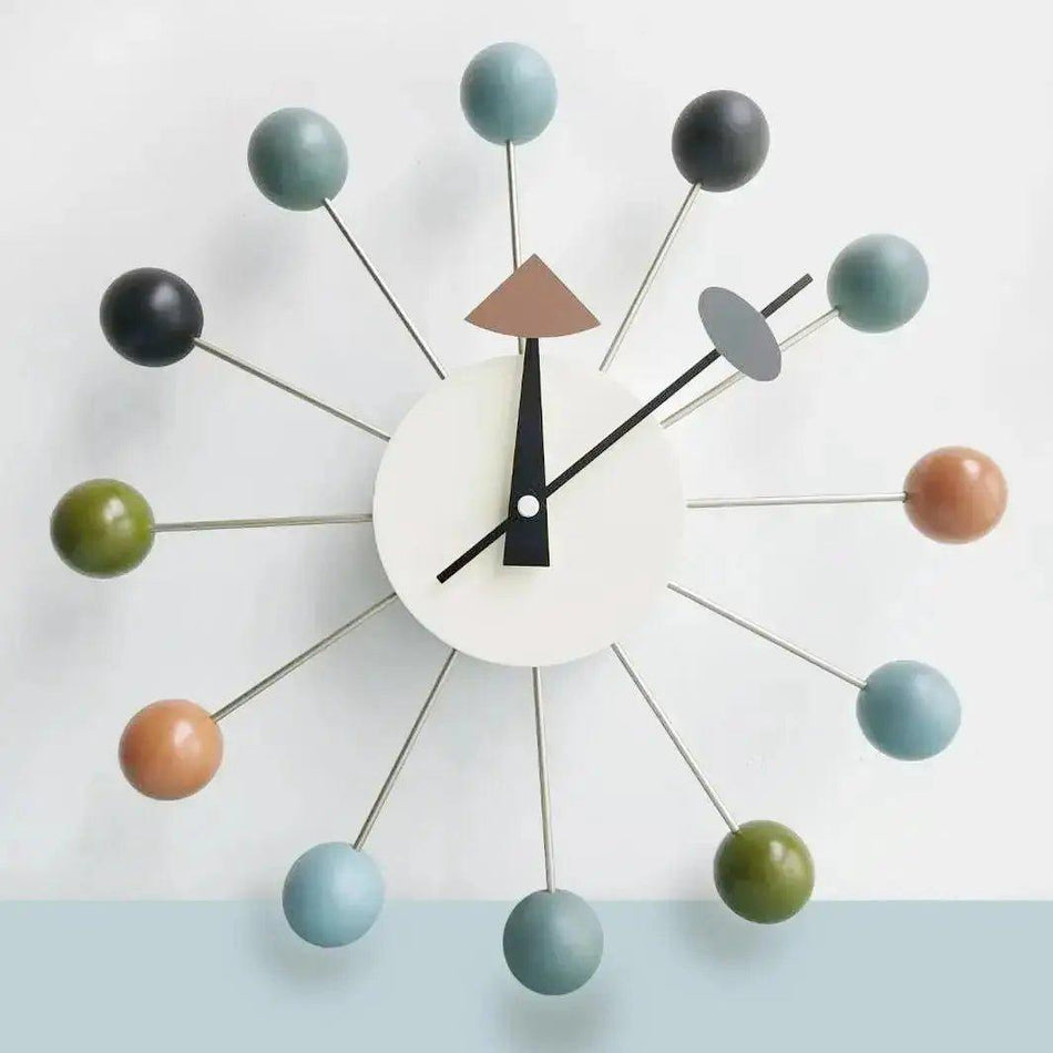 Candy wall clock      Color, Black, Beige, Orange, Red, White, Blue