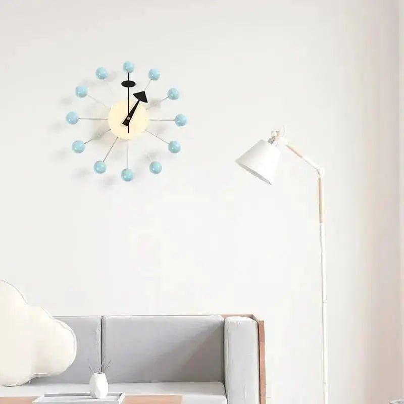 Candy wall clock      Color, Black, Beige, Orange, Red, White, Blue